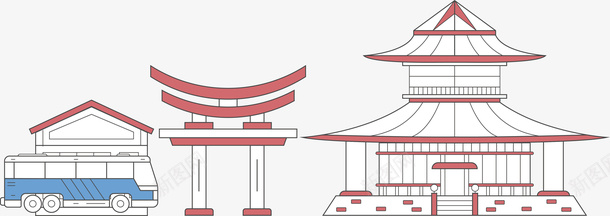 卡通创意古风城楼矢量图ai免抠素材_88icon https://88icon.com 中国风古风城楼 古风城楼 古风城楼剪影 嘉峪关古风城楼 手绘古风城楼 水墨古风城楼 游戏古风城楼 矢量图