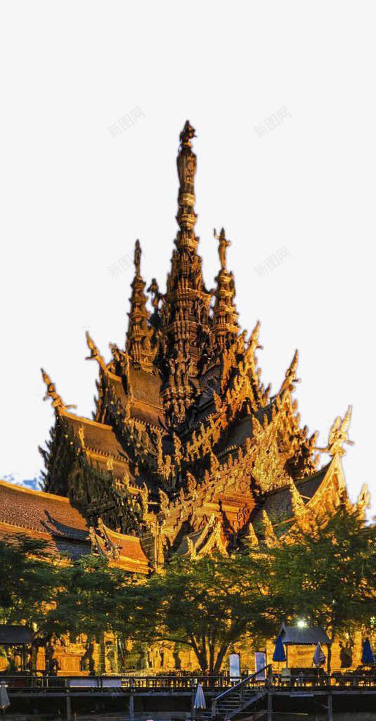 泰国尖顶佛教寺庙png免抠素材_88icon https://88icon.com 佛教寺庙 尖顶 建筑 旅游 泰国