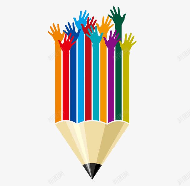 卡通手绘铅笔手掌矢量图eps免抠素材_88icon https://88icon.com 卡通 手掌 手绘 铅笔 矢量图