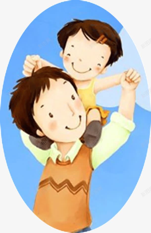爸爸与孩子png免抠素材_88icon https://88icon.com 孩子 家人 爸爸