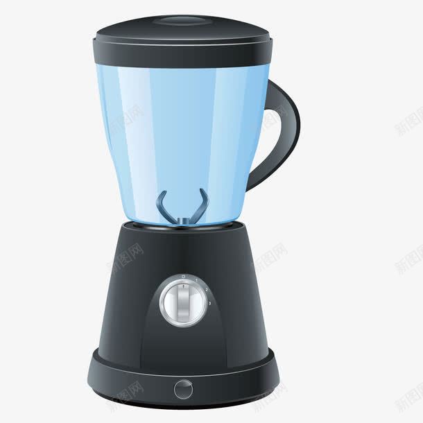 黑色卡通豆浆机png免抠素材_88icon https://88icon.com 卡通 豆浆机 黑色