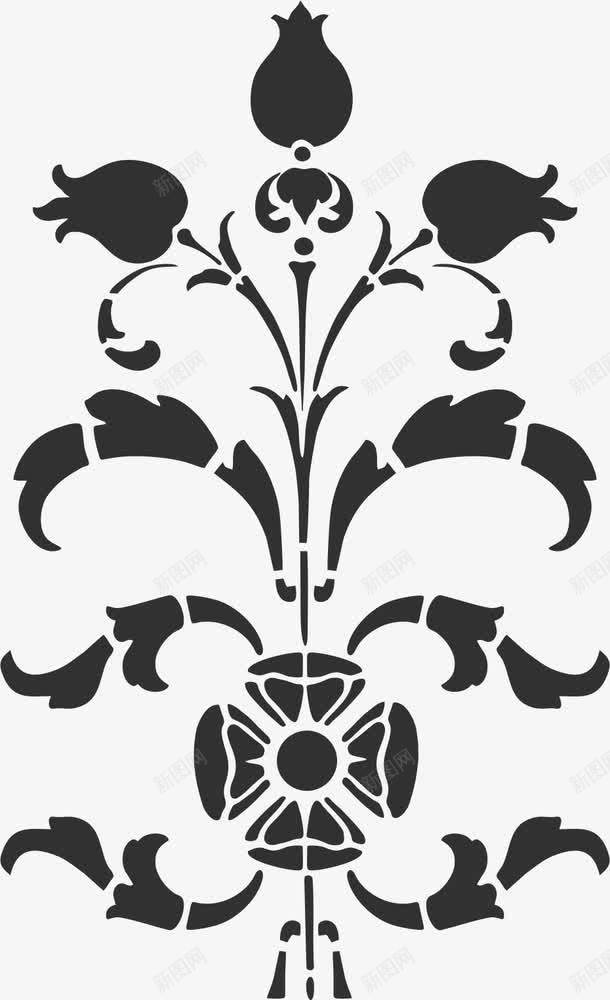 边框角花底纹图案png免抠素材_88icon https://88icon.com 单色 复古 底纹 底纹素材 花边 角花 边框