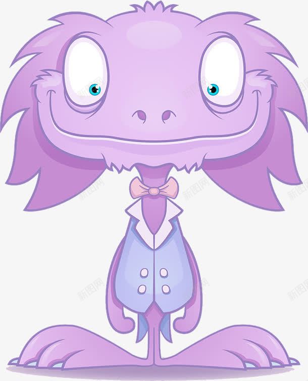 卡通怪兽偷瞄png免抠素材_88icon https://88icon.com 偷瞄 半边身子 卡通的 可爱的 小怪兽 手绘的 装饰 边框