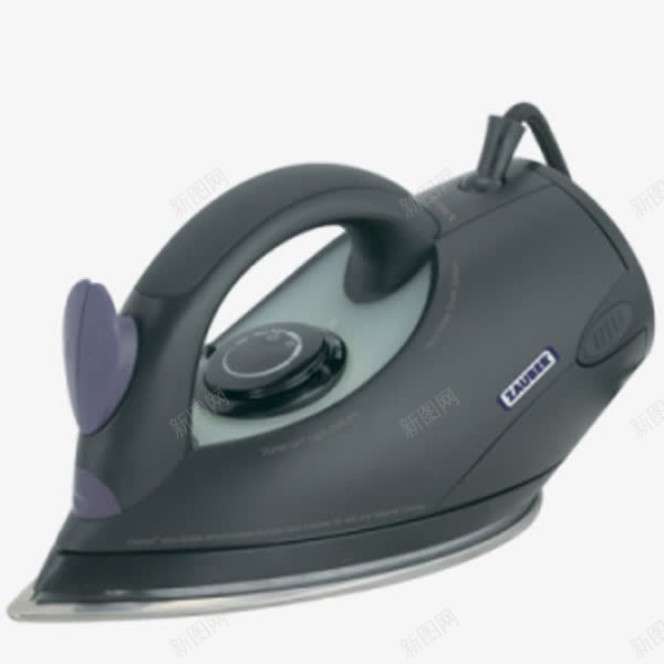 磨砂黑色电熨斗png免抠素材_88icon https://88icon.com 产品实物 圆筒形 磨砂 黑色色