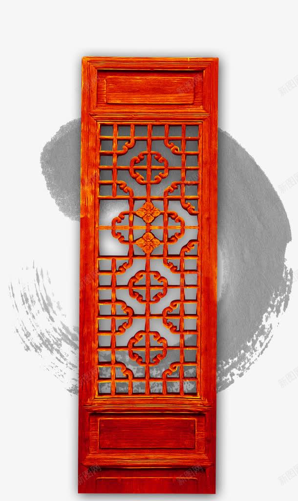 古式门窗png免抠素材_88icon https://88icon.com 中国风木门 复古 红色 门窗