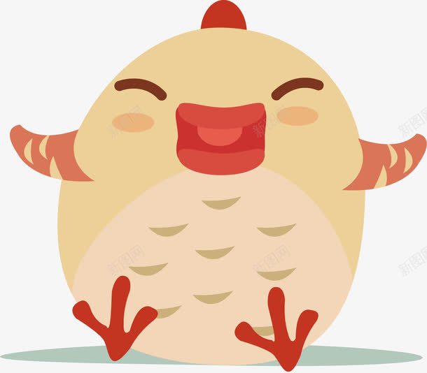 手绘可爱小鸡png免抠素材_88icon https://88icon.com 创意 卡通 可爱 小鸡 彩色图 手绘 手绘图 黄色