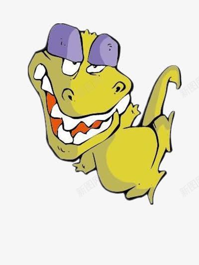 戴着墨镜的恐龙png免抠素材_88icon https://88icon.com 动物 卡通 图片