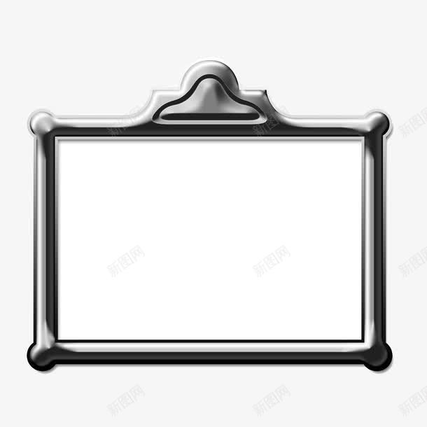 灰色边的小公示牌png免抠素材_88icon https://88icon.com 公示牌 灰色 牌子 白色