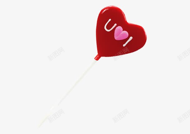 2017红色爱心棒棒糖png免抠素材_88icon https://88icon.com 征婚 棒棒糖 爱心 甜蜜 红色