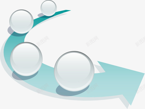 肩头上的珍珠png免抠素材_88icon https://88icon.com 卡通珍珠 珍珠 箭头 蓝色箭头 质感珍珠 质感箭头