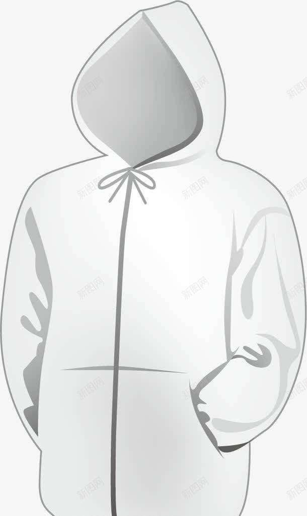 白色外套png免抠素材_88icon https://88icon.com 冬衣 冬装 外套 白色 矢量冬装 矢量冬装素材