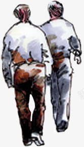 手绘工人简笔勾勒png免抠素材_88icon https://88icon.com 勾勒 工人 简笔
