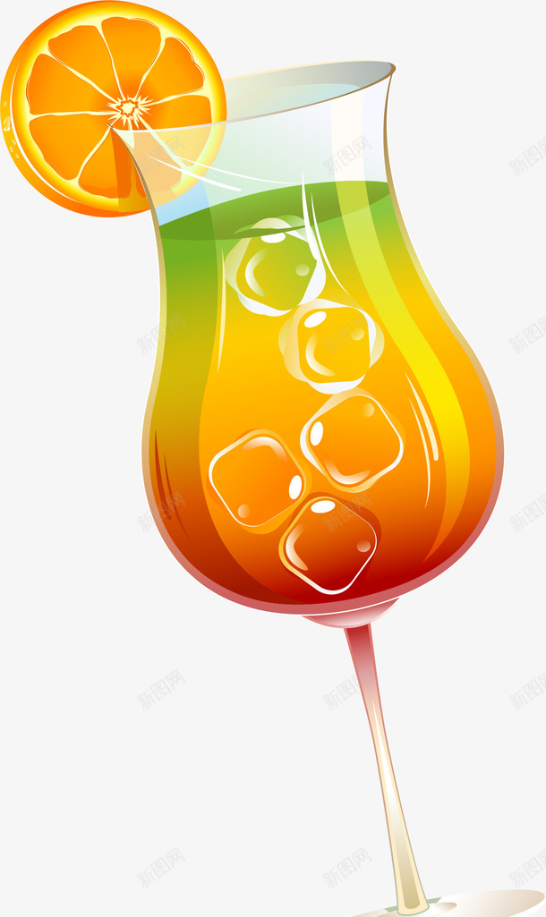 夏日鸡尾酒矢量图ai免抠素材_88icon https://88icon.com 夏日 鸡尾酒 矢量图