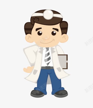 医生很高兴查房png免抠素材_88icon https://88icon.com 医生 很高兴 查房