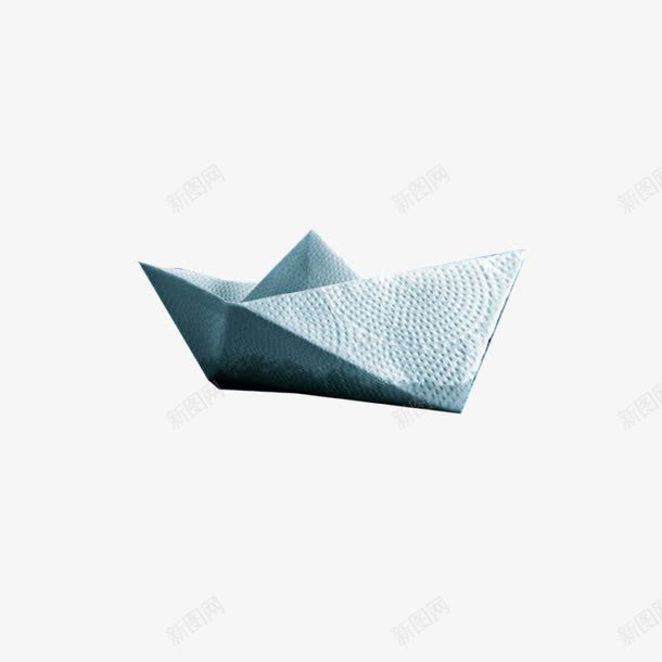 纸船png免抠素材_88icon https://88icon.com 小船 纸 蓝色
