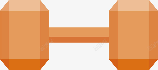 卡通健身器材黄色哑铃矢量图ai免抠素材_88icon https://88icon.com 举重 体育 健身 健身房 健身馆 卡通 活动 设计 锻炼 黄色哑铃 矢量图