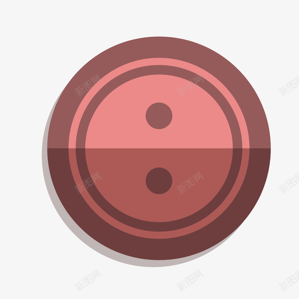 旗袍纽扣酒红色立体矢量图ai免抠素材_88icon https://88icon.com 旗袍 旗袍纽扣 立体 纽扣 酒红色 矢量图