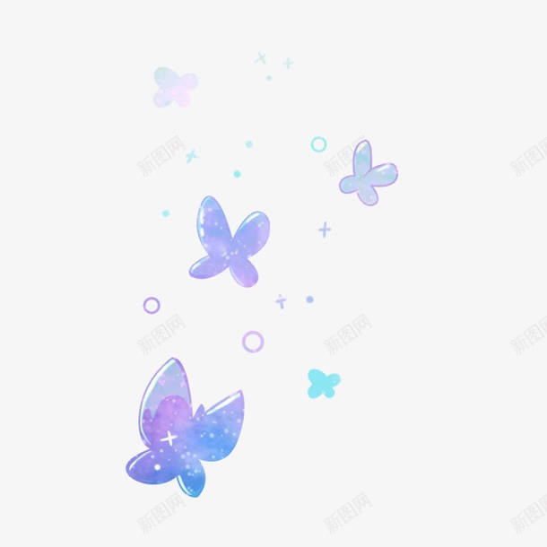 紫色卡通蝴蝶背景png免抠素材_88icon https://88icon.com 卡通 紫色 背景 蝴蝶