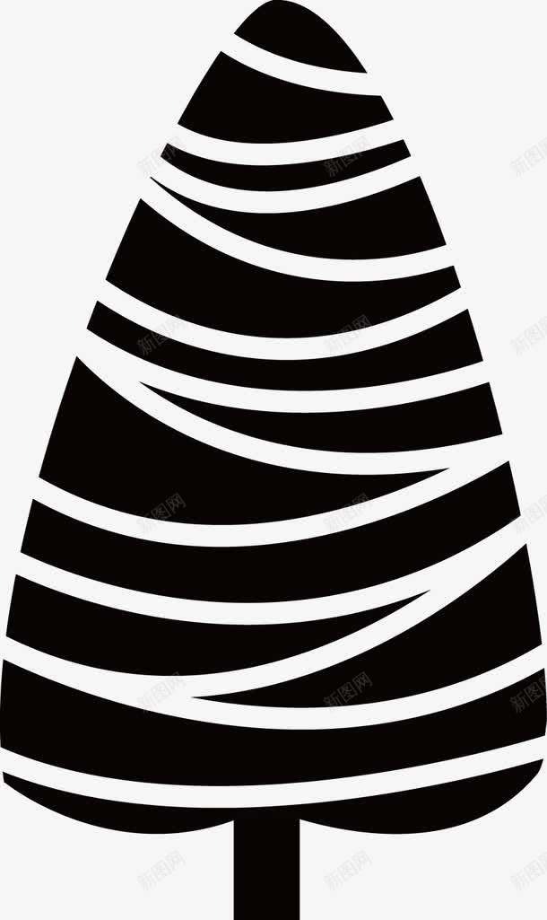 卡通圣诞树剪影片png免抠素材_88icon https://88icon.com 卡通圣诞树 圣诞树 圣诞树卡通图片 圣诞树矢量图片