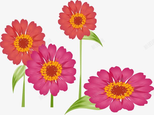 卡通手绘唯美花矢量图ai免抠素材_88icon https://88icon.com 卡通 唯美 手绘 花 花丛 花簇 矢量图