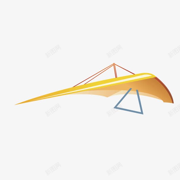 自制滑翔伞png免抠素材_88icon https://88icon.com 滑翔伞 简易 自制
