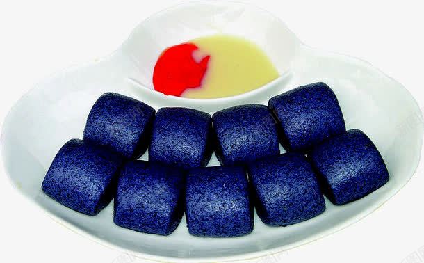 一盘紫薯馒头png免抠素材_88icon https://88icon.com 健康 紫薯 装饰 馒头