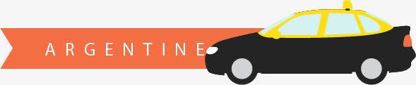 汽车装饰bannerpng免抠素材_88icon https://88icon.com 卡通 阿根廷出租车 黑色