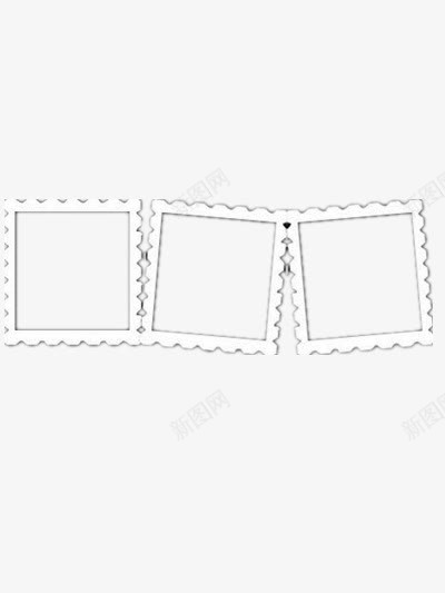 边框白色边框三个白色边框png免抠素材_88icon https://88icon.com 三个 三格边框 白色 边框