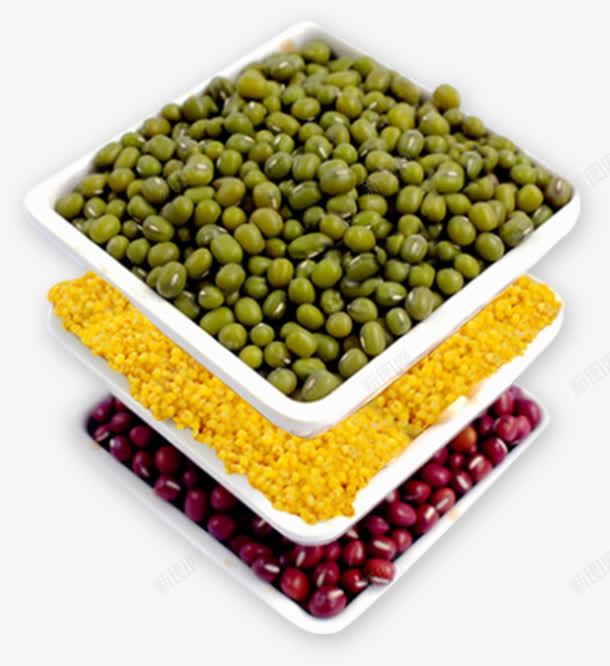 五谷杂粮绿豆红豆小黄豆psd免抠素材_88icon https://88icon.com 五谷杂粮 小黄米 红豆 绿豆