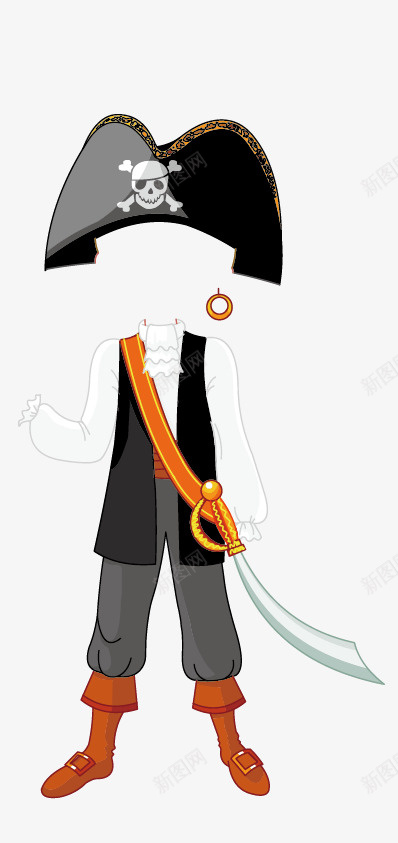 万圣节服装矢量图ai免抠素材_88icon https://88icon.com 万圣节服装 万圣节素材 服装 矢量图
