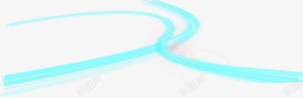 蓝色线条宣传海报png免抠素材_88icon https://88icon.com 宣传 海报 线条 蓝色