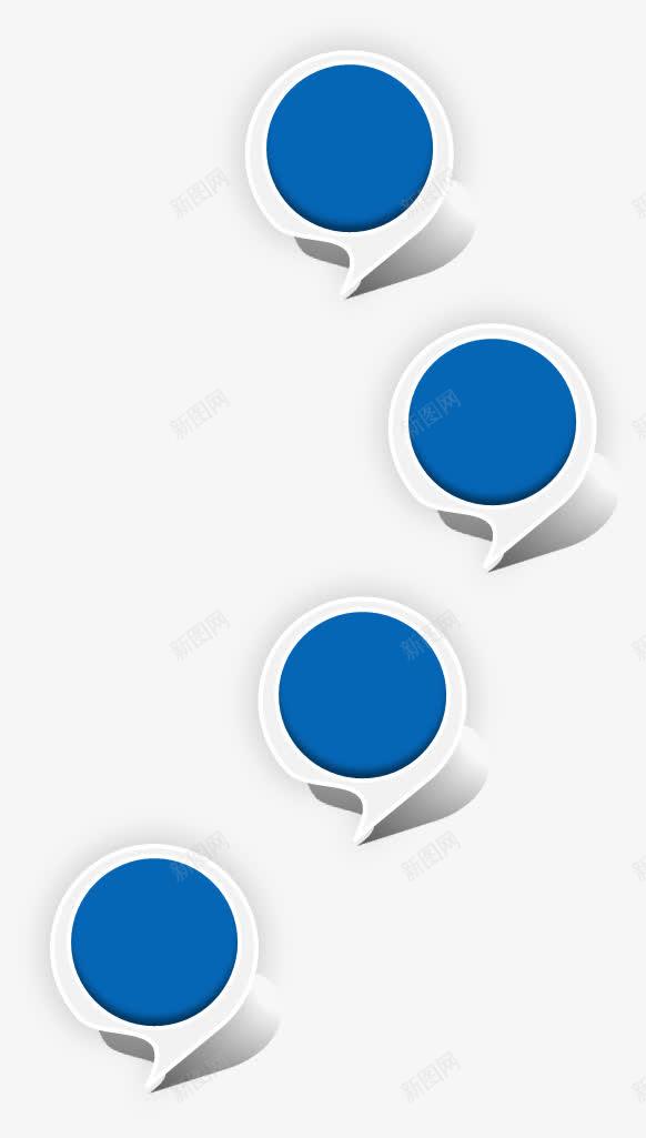 蓝色圆形流程图png免抠素材_88icon https://88icon.com 圆形 步骤 流程图 蓝色