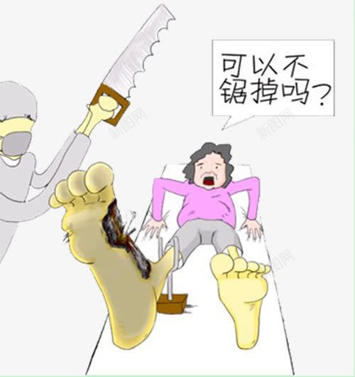 糖尿病足截肢png免抠素材_88icon https://88icon.com 截肢 溃烂 糖尿病 糖尿病足 脚底 降血糖