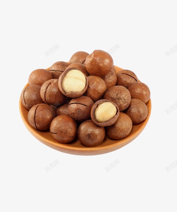 一盘板栗png免抠素材_88icon https://88icon.com 干货 板栗 盘 碟