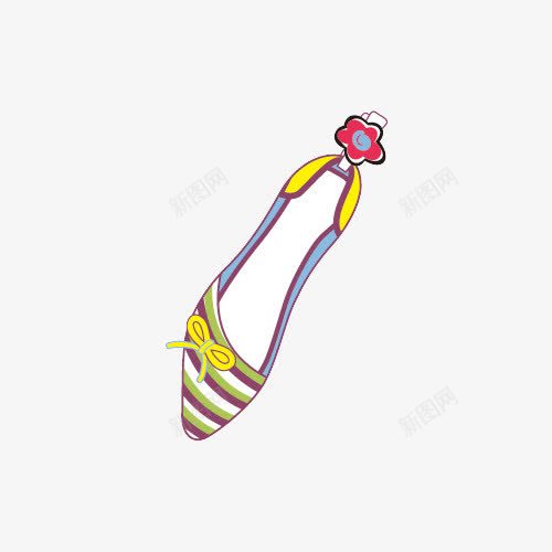 卡通女士单鞋png免抠素材_88icon https://88icon.com 单鞋 卡通 女士 鞋子