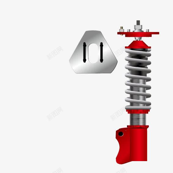 汽车减震png免抠素材_88icon https://88icon.com 减震器 汽车 配件