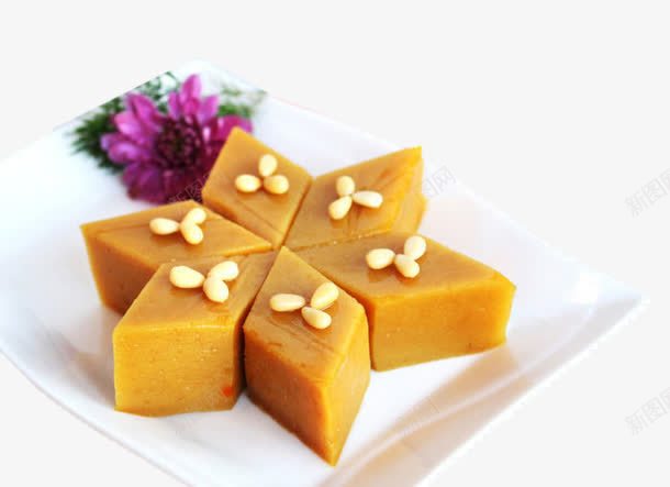 花生拉糕png免抠素材_88icon https://88icon.com 小吃 熟食 美食 花生拉糕