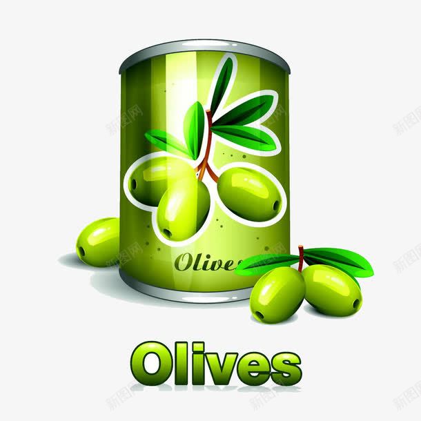 橄榄油罐装包装png免抠素材_88icon https://88icon.com 包装设计 橄榄 橄榄油 罐装