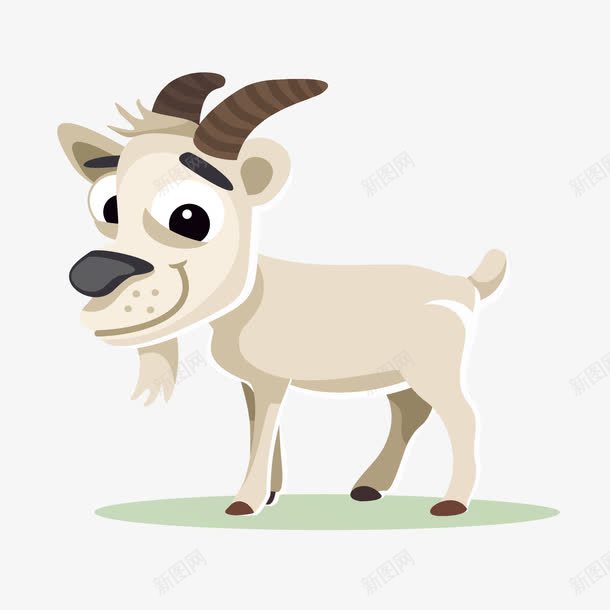 卡通山羊png免抠素材_88icon https://88icon.com 卡通 山羊