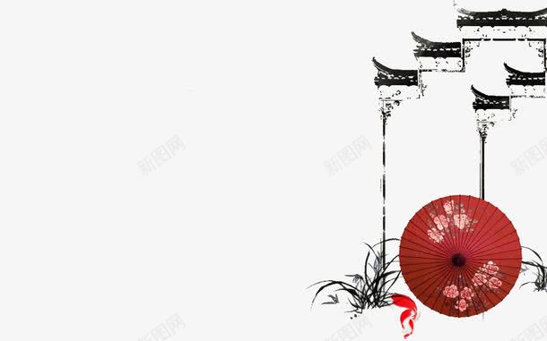 水墨风ppt模板png免抠素材_88icon https://88icon.com ppt ppt元素 ppt模板 水墨风 背景