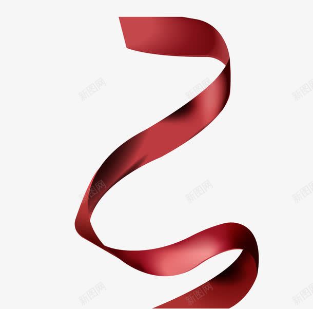 红色中国风绸带矢量图ai免抠素材_88icon https://88icon.com 中国风 红色 绸带 矢量图
