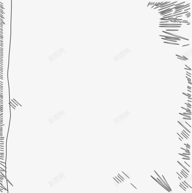 黑色简约线条边框纹理png免抠素材_88icon https://88icon.com 免抠PNG 简约 线条 边框纹理 黑色