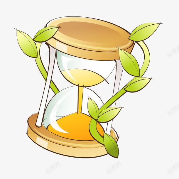 可爱卡通手绘沙漏矢量图ai免抠素材_88icon https://88icon.com 卡通 可爱 手绘 沙漏 矢量图