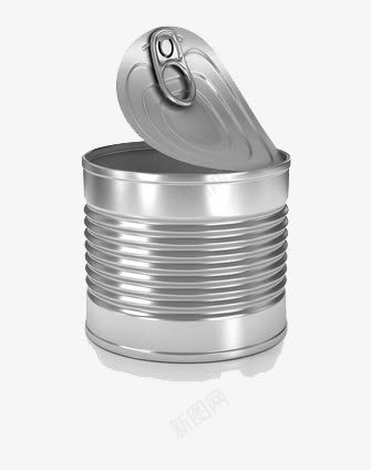 不绣钢罐头png免抠素材_88icon https://88icon.com 保存 易拉罐 水果