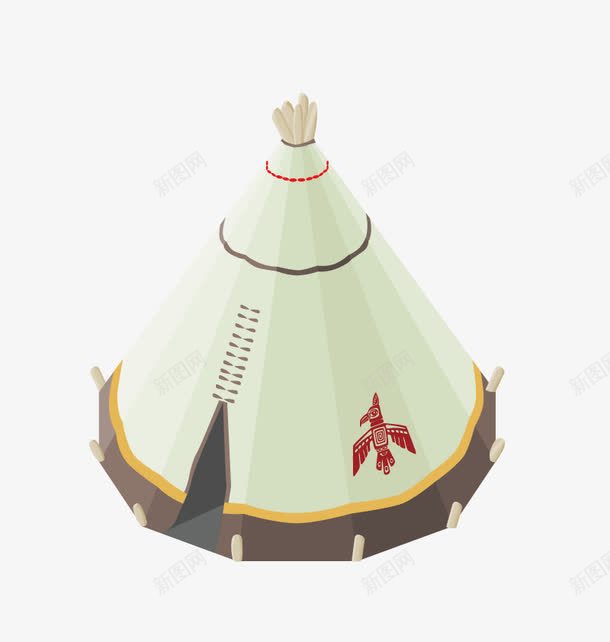 白色帐篷png免抠素材_88icon https://88icon.com 图案帐篷 高清