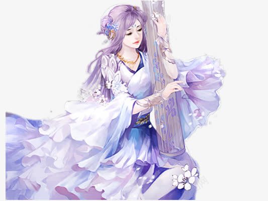 琵琶美女仙女降临png免抠素材_88icon https://88icon.com 仙女 琵琶 美女 降临