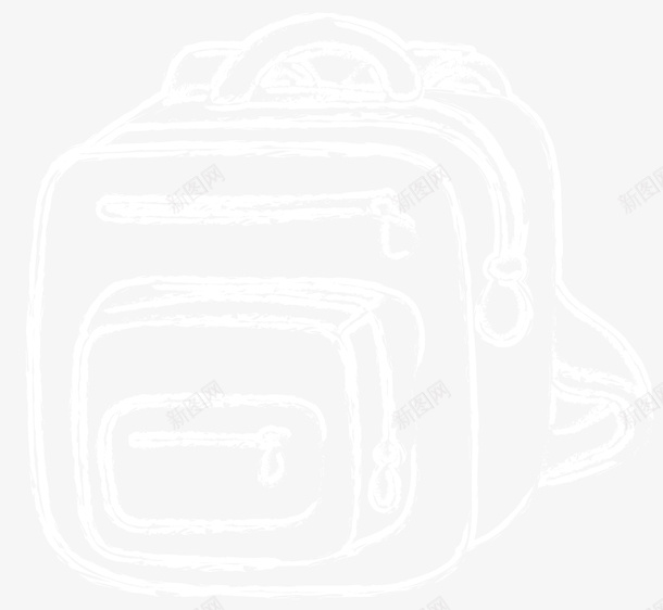 白色卡通粉笔画png免抠素材_88icon https://88icon.com 卡通粉笔画 卡通风格 白色 白色粉笔画 粉笔画