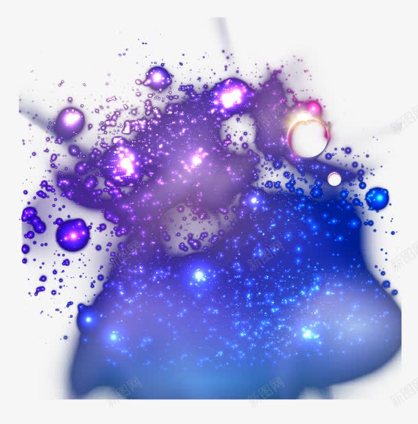 蓝紫光梦幻光源png免抠素材_88icon https://88icon.com EPS 光 光效 光源 梦幻 渐变 紫色 蓝色