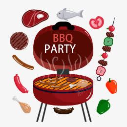 卡通烧烤矢量图ai免抠素材_88icon https://88icon.com 卡通 烤串 烧烤 蔬菜 矢量图
