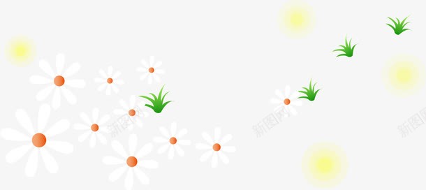 彩色花朵草地风景png免抠素材_88icon https://88icon.com 彩色 花朵 草地 风景